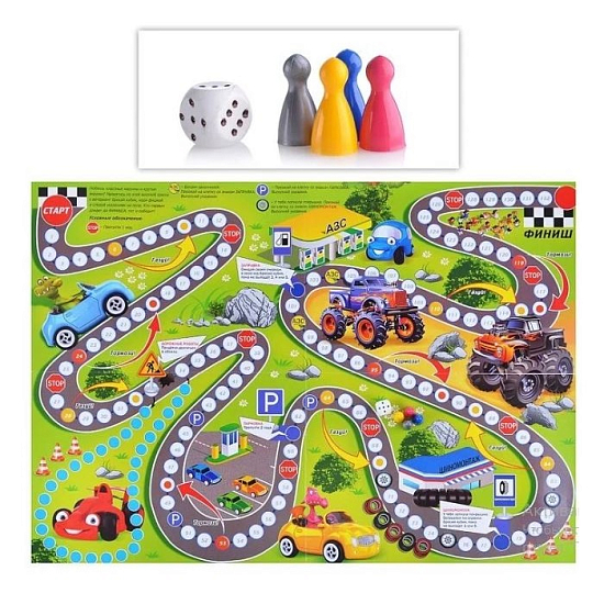 Бродилка в пакете «Крутые виражи» А2 07105