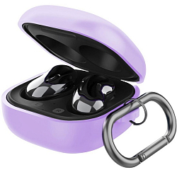 Силиконовый чехол для Samsung Galaxy Buds 2, Buds Live /FE/2 Pro, фиолетовый