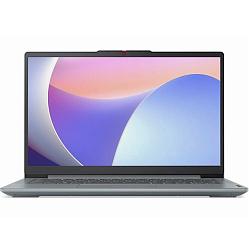Ноутбук 14" LENOVO IdeaPad 3 Slim 14IRU8 (Intel Core i3-1305U/ 8GB/ SSD 256GB/ DOS) (82X6001GPS), серый