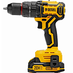 Дрель-шуруповерт Denzel CIDH-BL-20, аккумуляторная ударная бесщет, Li-Ion, 20 В//26137