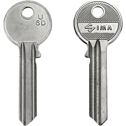 Заготовка ключа U-6D_UL054_UNL6_U6D_x_X45 Kитай