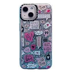 Задняя накладка SC334 для iPhone 13 (multi color) (002) (224033)