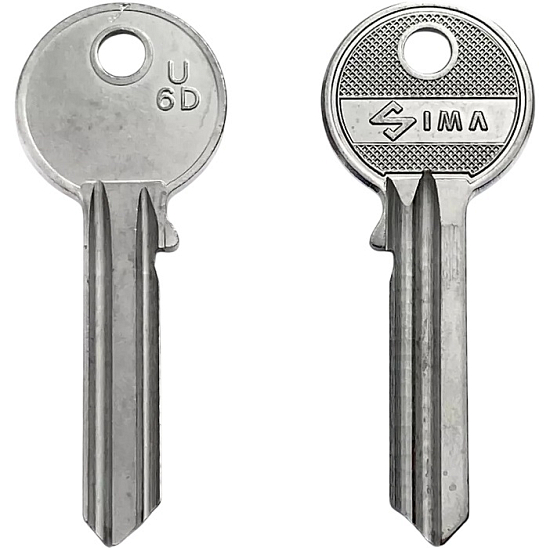 Заготовка ключа U-6D_UL054_UNL6_U6D_x_X45 Kитай