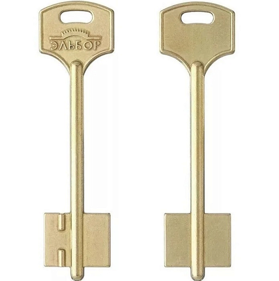 Заготовка ключа Эльбор-19 92*22*17,5 мм, лат., б/п (бывший Эльбор-16)