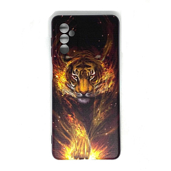 Задняя накладка GRESSO. Коллекция Тигр 1 для Samsung Galaxy M52 черный