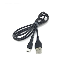 Кабель USB <--> Type-C  1.0м WALKER C325 черный
