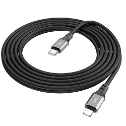 Кабель Lightning <--> Type-C  3.0м HOCO X92 Honest, черный, PD 20Вт