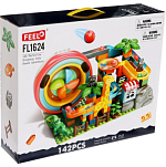 Конструктор FEELO Шарики «Зоо-горка», 142 детали