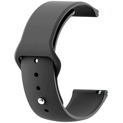 Силиконовый ремешок DF для Xiaomi Amazfit Bip xiClassicband-01 (black)