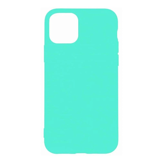 Задняя накладка SILICONE COVER Soft-touch для iPhone 11 Pro Max мятная