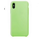Силиконовый чехол SILICONE CASE для Iphone X/XS №01 фисташковый