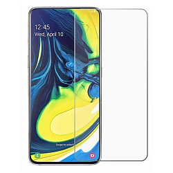 Противоударное стекло AKSS для Samsung Galaxy S10 Lite (2020)/A91 прозрачный, полный клей
