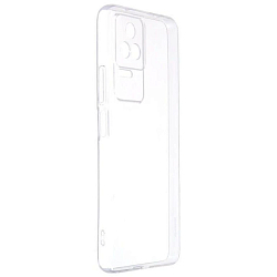 Задняя накладка ZIBELINO Ultra Thin Case для Xiaomi Poco F4 5G (прозрачный) защита камеры