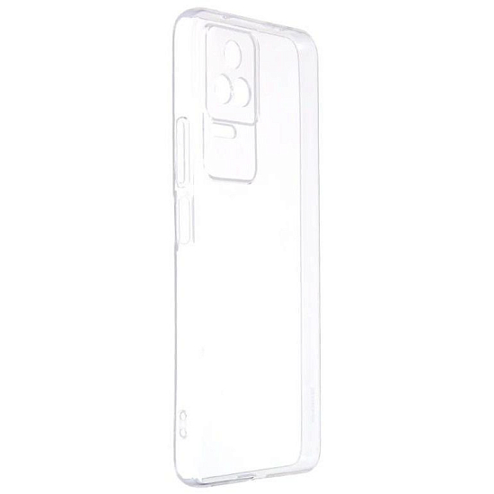 Задняя накладка ZIBELINO Ultra Thin Case для Xiaomi Poco F4 5G (прозрачный) защита камеры