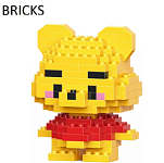 Фигурка-конструктор "Винни Пух" желт/крас 19