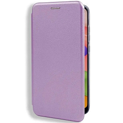 Чехол футляр-книга WELLMADE для Xiaomi Redmi 12C сиреневый