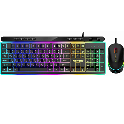 Клавиатура+мышь JETACCESS PANTEON GS230 черный