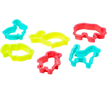 Набор формочек для выпечки ПОЛЕСЬЕ №2 (6 шт) (в пакете) 61942