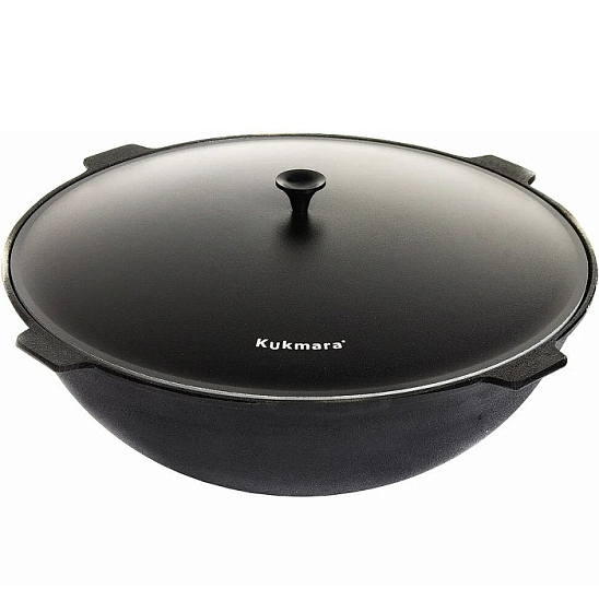 Казан чугунный 10л KUKMARA кч101 d40