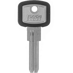 Заготовка ключа NORA-M HMEP 2 паза (27*8,5*2,3) ст. AP-1D Китай
