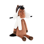 Мягкая игрушка Конь Авиатор 35 см