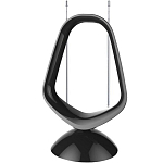 Антенна комнатная HYUNDAI H-TAI320 30дБ активная черный