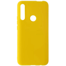 Задняя накладка ZIBELINO Soft Matte для Honor 9X/P Smart Z (желтый) с микрофиброй