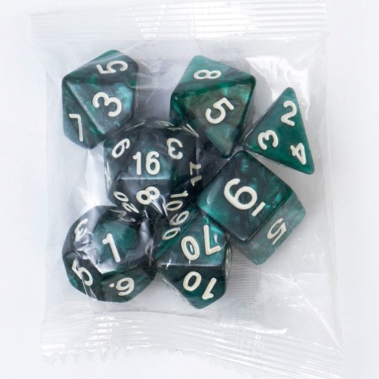 Набор кубиков для D&D, 7 шт   9280478