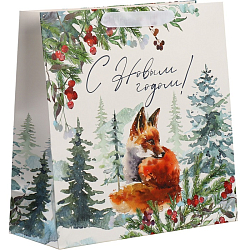 Пакет квадратный Forest, 30×30×12 см