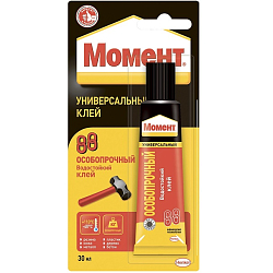 Клей МОМЕНТ ОСОБОПРОЧНЫЙ 88, 30 мл. BL-1 (1/25/3300) (1137990)