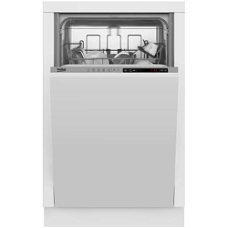 Посудомоечная машина Beko BDIS15060, узкая, нержавеющая сталь