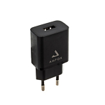 Сетевое ЗУ 1USB 2.1A AMFOX AH-45, 10,5Вт, блочок, черное