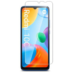 Противоударное стекло NONAME для Xiaomi Redmi 10C, прозрачное