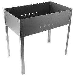 Мангал СТАНДАРТ без шампуров, размер 50 х 30 х 50 см