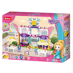 Конструктор  "Летнее кафе" 361 дет., в/к 38*28,5*6,7 см