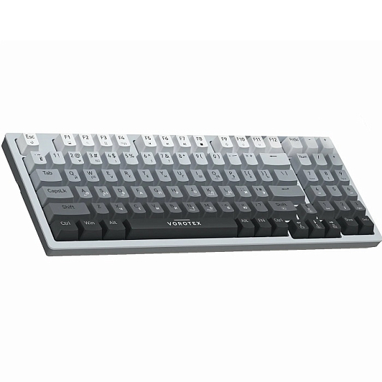 Клавиатура VOROTEX K940 Outemu Red Switch, серый градиент