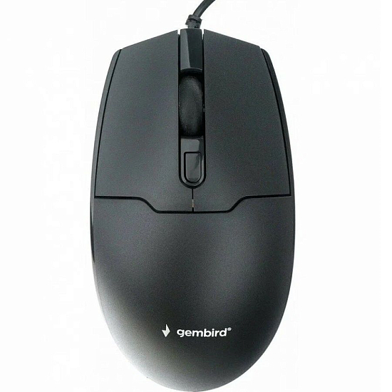 Мышь GEMBIRD MOP-430, черный