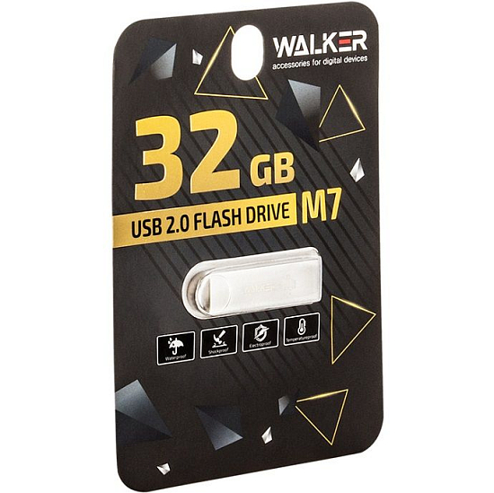 USB 32Gb Walker M7 металл 