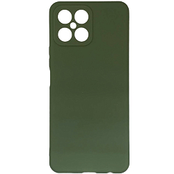 Задняя накладка ZIBELINO Soft Matte для Honor X8 (оливковый) защита камеры