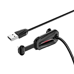 Кабель USB <--> Lightning  1.2м BOROFONE BU9 Unreal чёрный