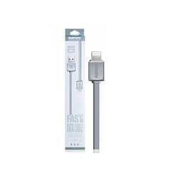 Кабель USB <--> Lightning  1.0м REMAX Fast Series (серый, в коробке)