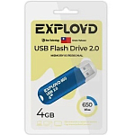USB  4Gb EXPLOYD 650 синий