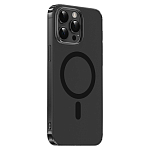 Задняя накладка KEEPHONE X-CRYSTAL MAGSAFE для iPhone 15 Pro Max Black
