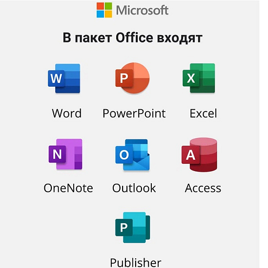 ПО Microsoft Office 2019 Pro Plus (на 1ПК)
