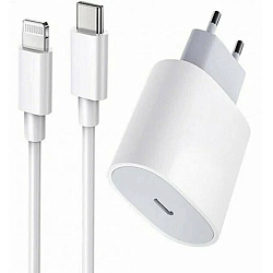 Сетевое ЗУ 1Type-C DEFENDER UPC-31 USB-C/PD20W, lightning