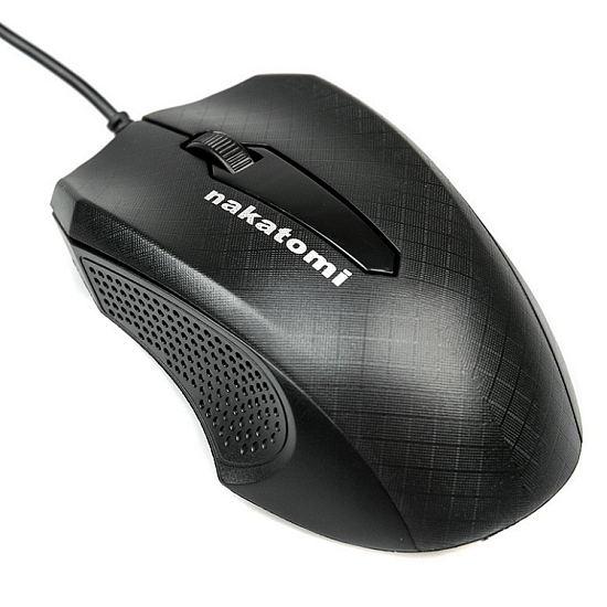 Мышь NAKATOMI Navigator MON-07U черная, USB