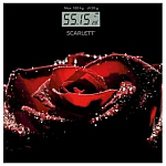 Напольные весы, электронные, стекло, 180 кг (ЧЕРНЫЙ) SC-BS33E028