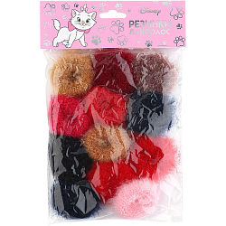 Резинка для волос, набор, «Пушистые», 12 штук, 2 см, Коты аристократы 10048258