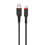 Кабель USB <--> microUSB  3.0м HOCO X59 Victory черный