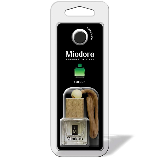 Ароматизатор MIODORE - Green (флакон с дер. крышкой)